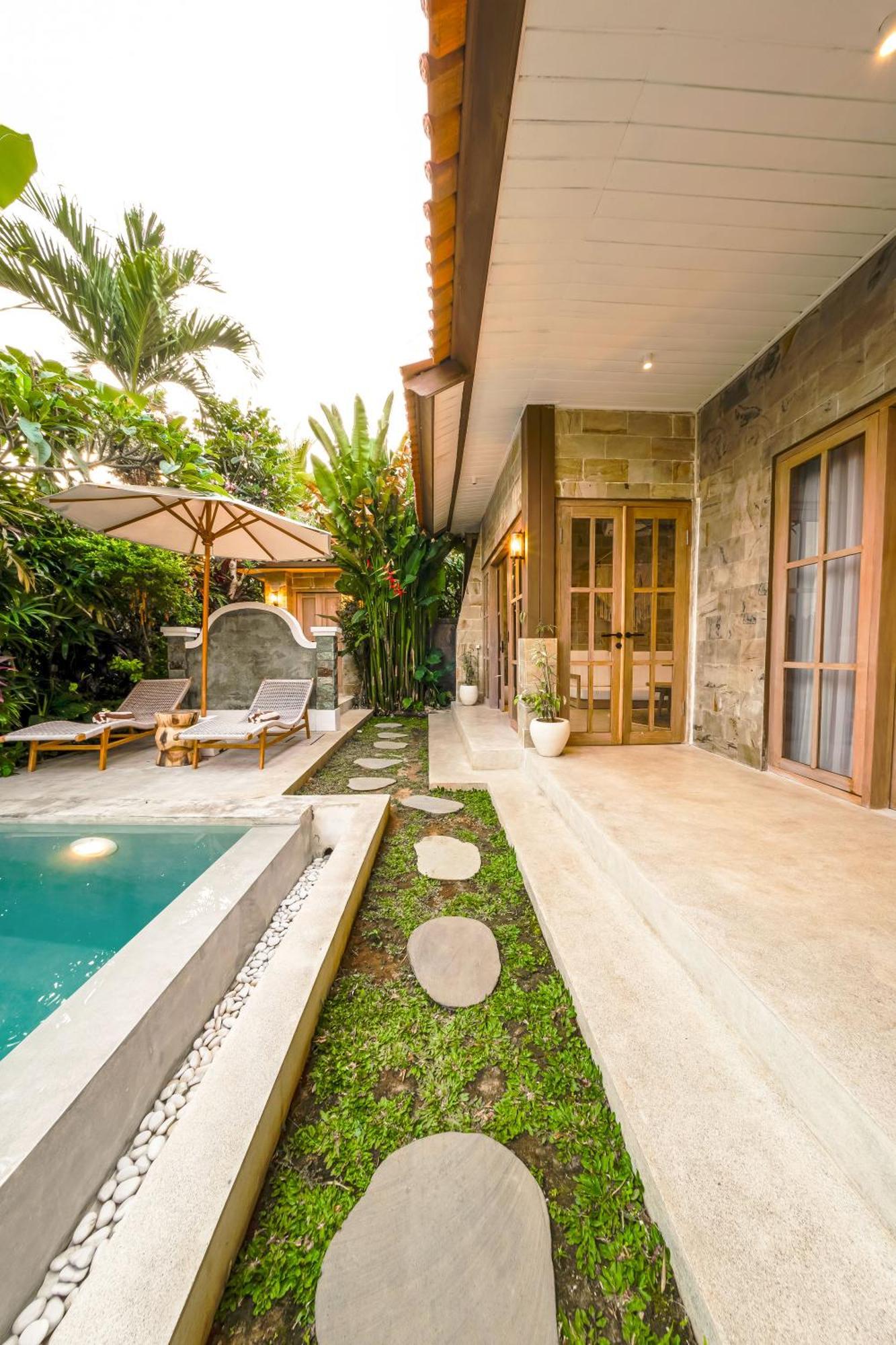 Nyaman Villas By Evdekimi Ubud Rom bilde