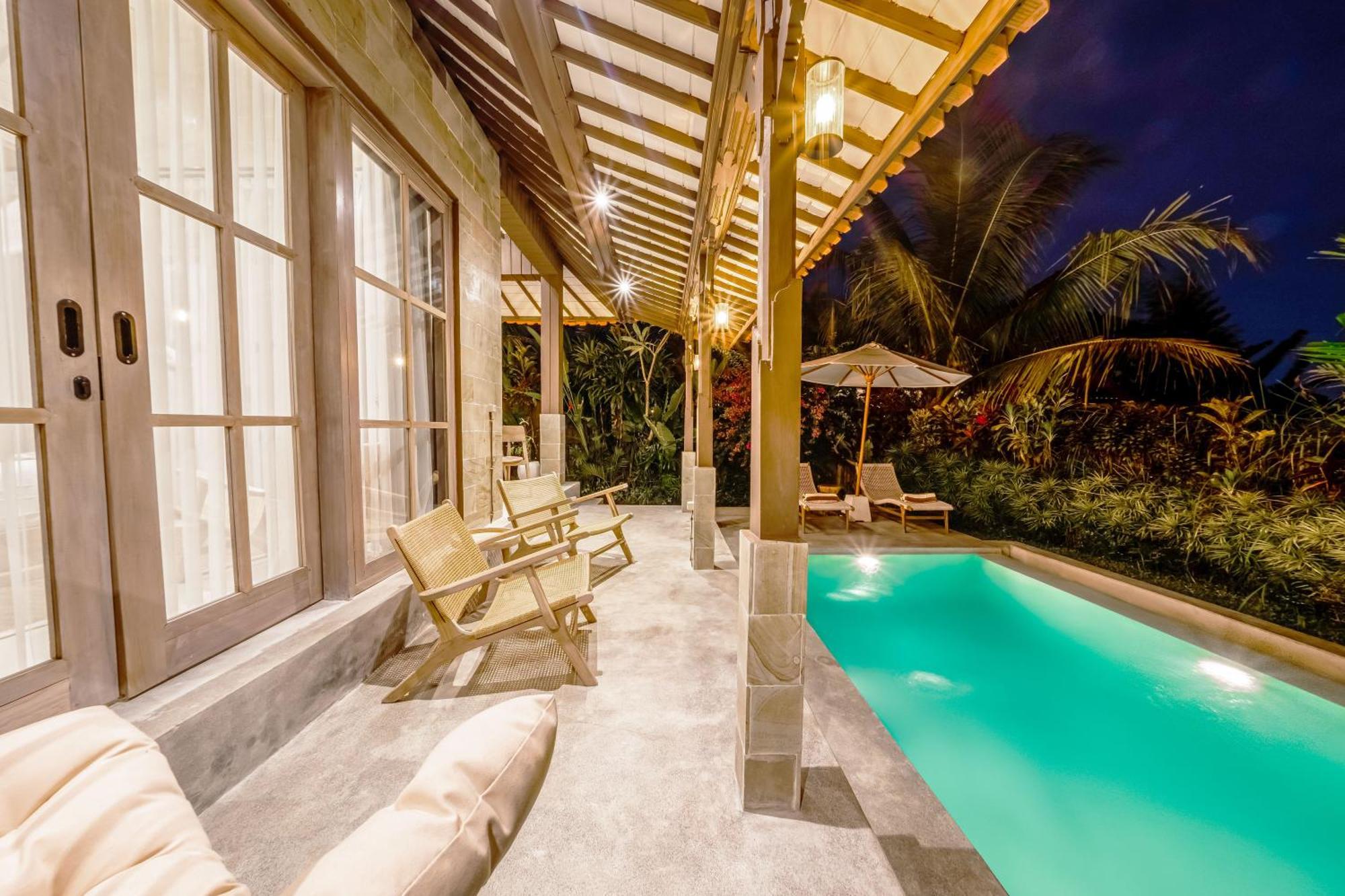 Nyaman Villas By Evdekimi Ubud Rom bilde
