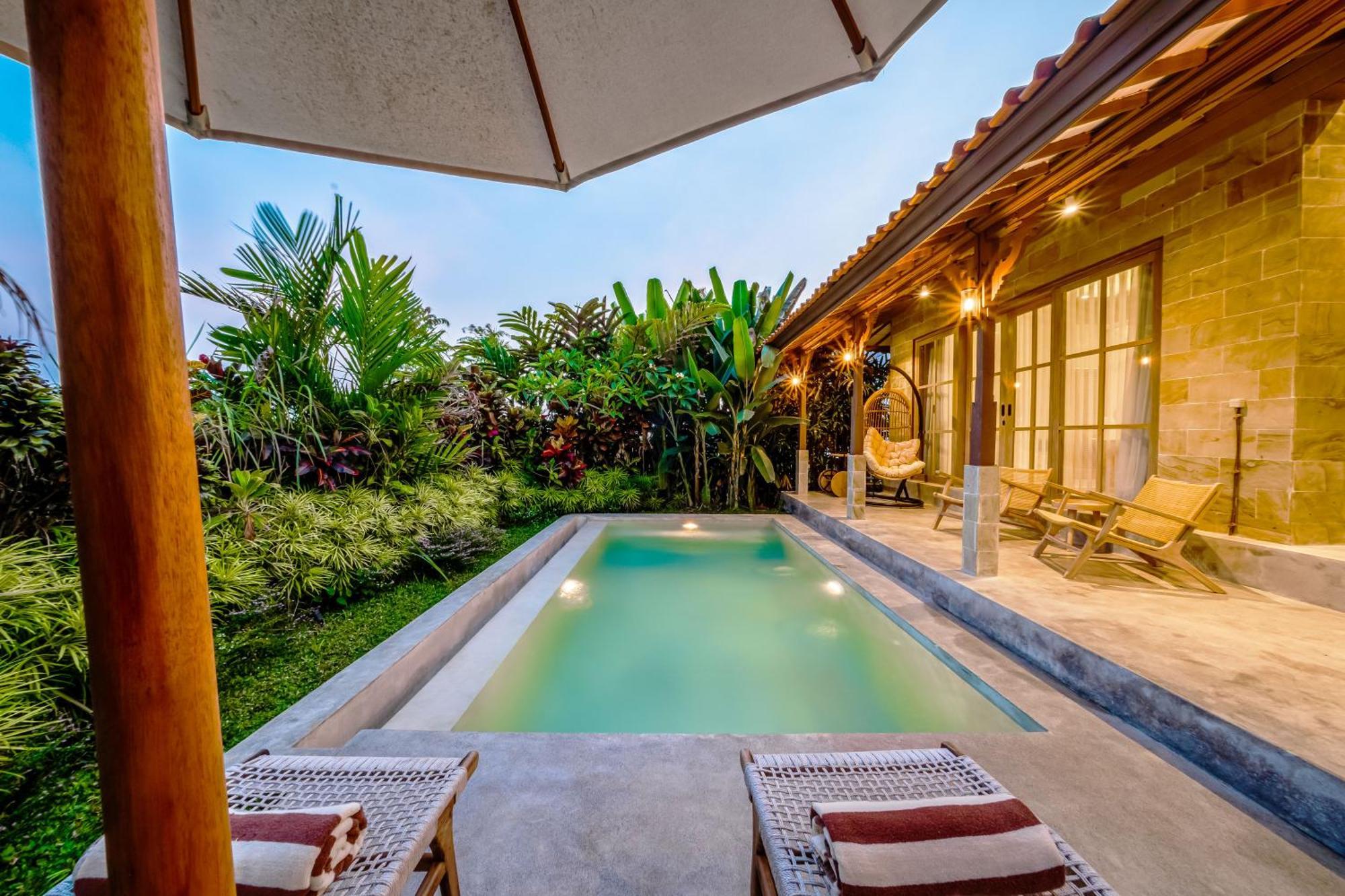 Nyaman Villas By Evdekimi Ubud Rom bilde